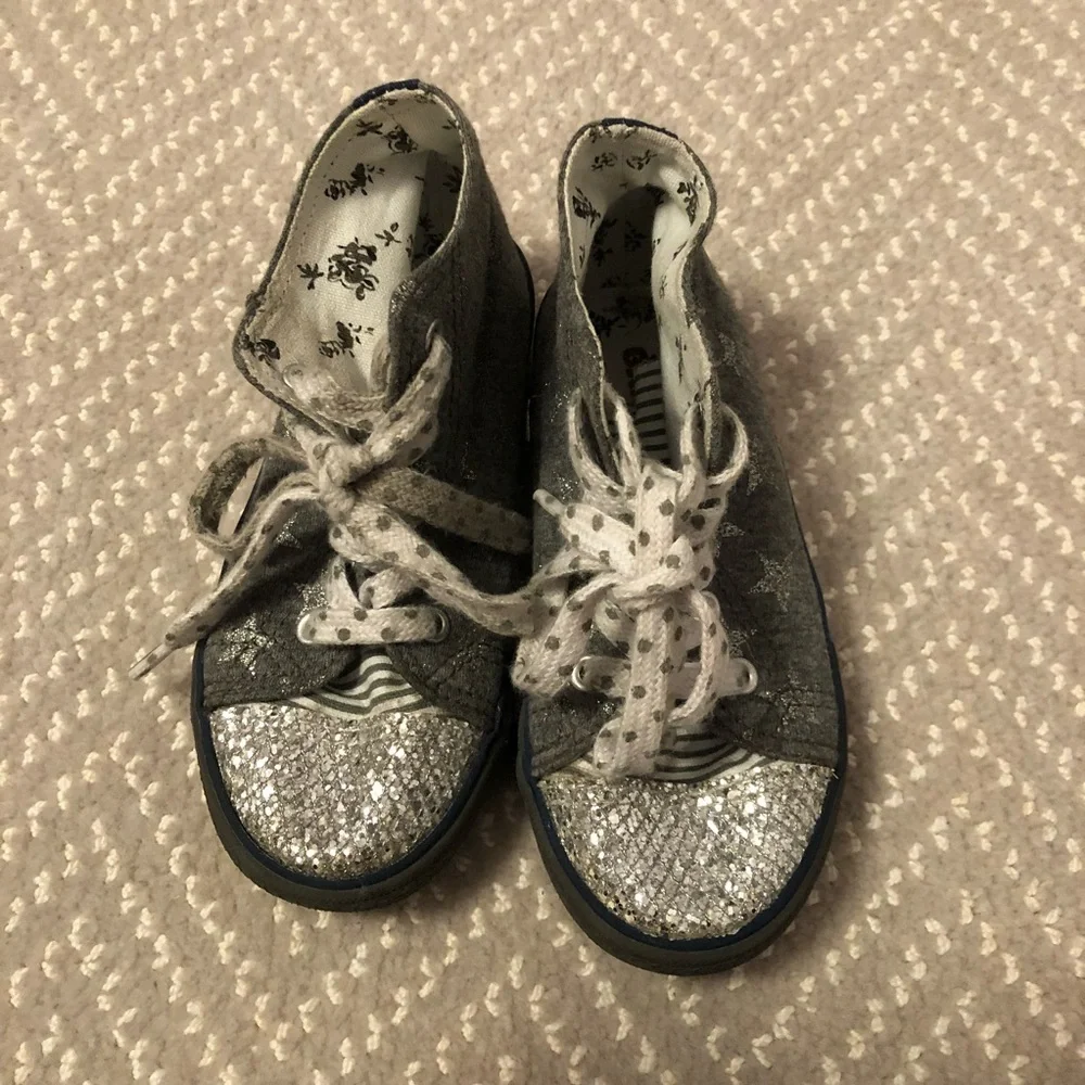 Sparkle High Top Sneakers